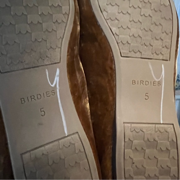 Birdies Velvet Slip On flats Women’s Loafers Orange / gold colour Size 5 - Picture 12 of 12